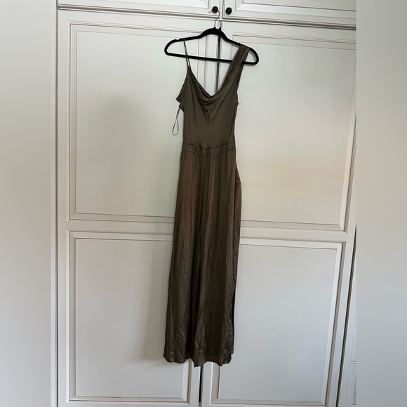 DOLAN Anthropologie Silky Cowl-Neck Jumpsuit - Picture 8 of 8